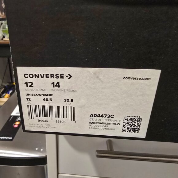 Converse Chuck Taylor All Star All Terrain High Top Mens Size 12 A04473C NEW - Picture 10 of 14